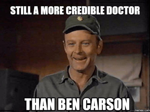 Ben Carson Frank Burns