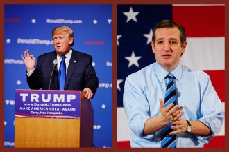 trump and cruz