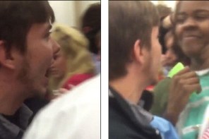 Racist Booted From Marine Corps After Assaulting Black Woman At Trump Rally (VIDEO)