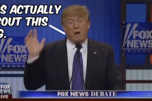 Trump’s Number One Concern For The Republican Debate: Clearing Up The Size Of His Penis (VIDEO)