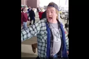 Trump Rallies Get Even More Bigoted: ‘Go To Auschwitz!’ ‘Go Back To Africa!’ (VIDEOS)