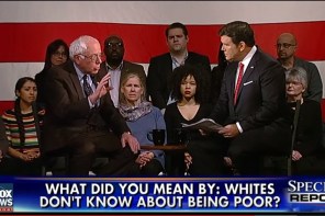Watch Sanders Clarify Comment Conservatives Have Worked Hard To Spin Into Something Huge (VIDEO)