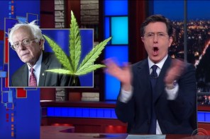 Stephen Colbert Asks The Important Question: Bern Down For What? (VIDEO)
