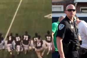 Deputies Refuse To Protect Students After HS Football Players Kneel During Anthem (VIDEO)