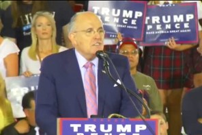 Giuliani Finishes Torching His Reputation With This Vile Sexual Remark About Hillary (VIDEO)