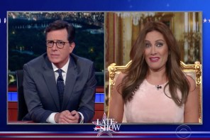 Stephen Colbert’s Interview With ‘Melania Trump’ Is Way More Honest Than The Real Thing (VIDEO)