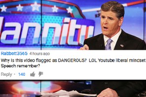 Hannity ENRAGES Trumpers Claiming YouTube Censored Anti-Hillary Ad, Misses Two Key Facts