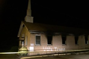 Love Trumps Hate: GoFundMe To Rebuild Church Torched By Trump Supporter SHATTERS Fundraising Records