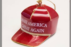 Trump Hawking $149 Gold-Plated ‘Make America Great Again’ Christmas Ornament (VIDEO)