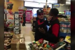 Trump Fan Verbally Assaults Woman Wearing Hijab, But TRUE PATRIOTS Rush To Her Rescue (VIDEO)