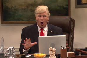 Alec Baldwin Returns To SNL As A Terrified Trump In Over His Head: ‘Google…What Is ISIS?’ (VIDEO)