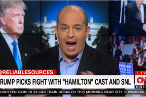 Trump’s Crazy Twitter Feud With ‘Hamilton’ Cast Leaves CNN Host Literally Speecheless