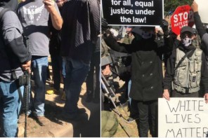 Trump-Loving White Nationalists Disrupt Unveiling Of Texas’ Black History Monument (TWEETS/VIDEO)