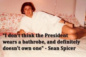 Sean Spicer Just Gave SO MUCH AMMO To SNL With Insane Trump Bathrobe Lie