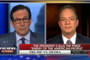WATCH: Reince Priebus Goes Down In Flames As Chris Wallace EVISCERATES Trump’s Media Attacks