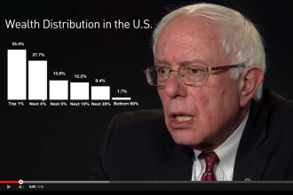 Senator Sanders discusses income inequality