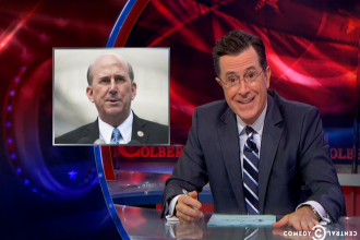 Louie Gohment on the Colbert Report