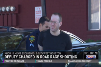 Off-duty cop Kenneth Caplan being arrested after shooting woman in head during road rage incident