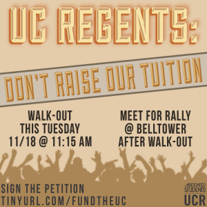 Action poster at UCR, click to expand (source)