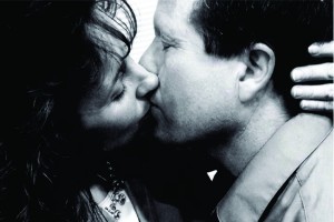 The Duggar Version of a hot and steamy kiss - screengrab from Facebook