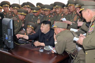 Kim Jong Un and North Korean Hackers