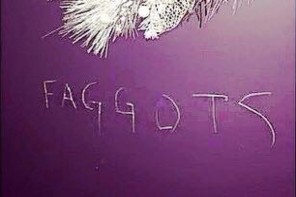 Gay Couple’s Note To Coward Who Scratched ‘F*ggots’ On Their Door Is Beyond Fabulous (IMAGES)