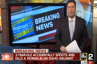 Mother shot by 2-year old at Walmart