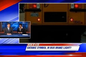 Mother Claims Stars On School Bus Are Satan’s Symbol, So What’s That Make The GOP? (VIDEO)