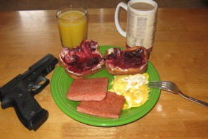 Husband Tries To Surprise Wife With Breakfast, Is Confused With Burglar And Shot (VIDEO)