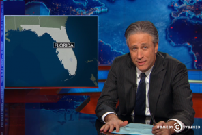 Jon Stewart pokes fun at Florida