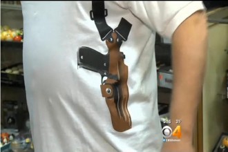 A Colorado businessman is selling "open carry" shirts that he says could get you killed.