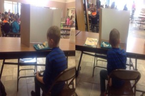 First Grader Humiliated, Forced To Sit In Isolation For Mom Dropping Him Off Late (IMAGES)