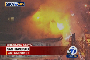 ABC7 SkyCam Mission Fires
