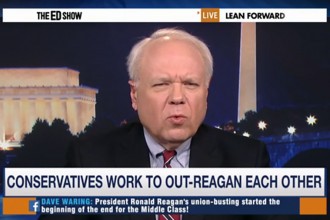 Former Reagan adviser Bruce Bartlett on MSNBC's The Ed Show.
