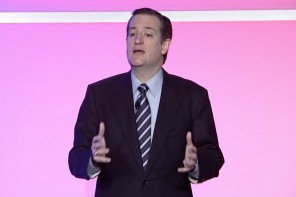 Watch The Response When Ted Cruz Delivers His Tea Party Applause Lines To Firefighters (VIDEO)