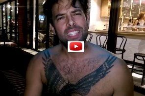 WATCH: Austin Attorney Gives Loony Public Rant, Confesses To ‘White People Only’ Stickers (VIDEO)