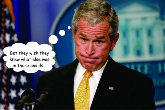 bush email