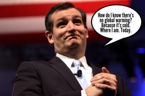 WATCH: Ted Cruz Lectures Journalist On Climate Change, And Literally Gets Everything Wrong (VIDEO)