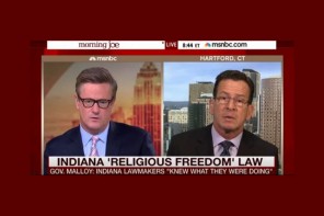 Connecticut Gov Chops Up ‘Bigot’ Indiana Gov – And ‘Morning Joe’ Scarborough, Too – In A Priceless Interview (VIDEO)