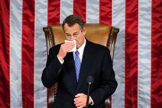 Boehner crying