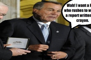 Boehner Upset That Obama Isn’t Waging Fruitless And Expensive Wars