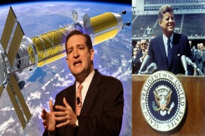 Watch America’s Dumbest Senator Ted Cruz Give ‘GOP Version’ Of JFK’s Moon Speech (VIDEO)