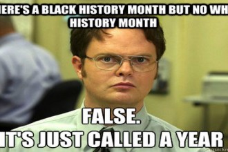 White_History_Month_Not_Needed