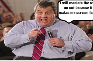 Really? Chris Christie Says He Will ‘Escalate War On Pot’ If President