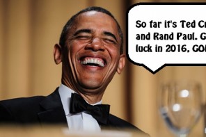 Barack-Obama-laughing-at-2013-White-House-Correspondents-Dinner--Getty-Images