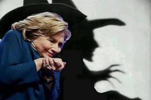 Hillary Clinton witch
