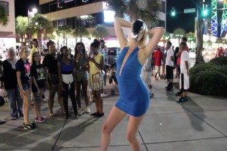 Performance artist Signe Pierce created a video that is a shocking commentary on intolerance.