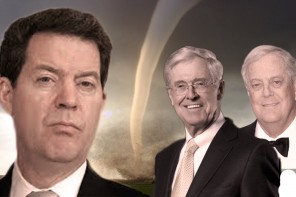 Gov. Brownback and the Koch brothers are turning Kansas into a conservative storm.