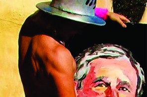 The Best Dubyah Portrait Ever: A Pr*ck Painted With A P*nis