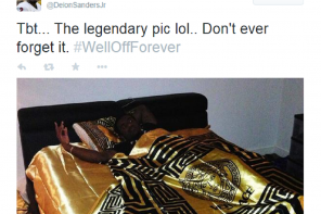 See Deion Sanders Troll His Son On Twitter – Just Like A Good Dad Should (TWEETS)